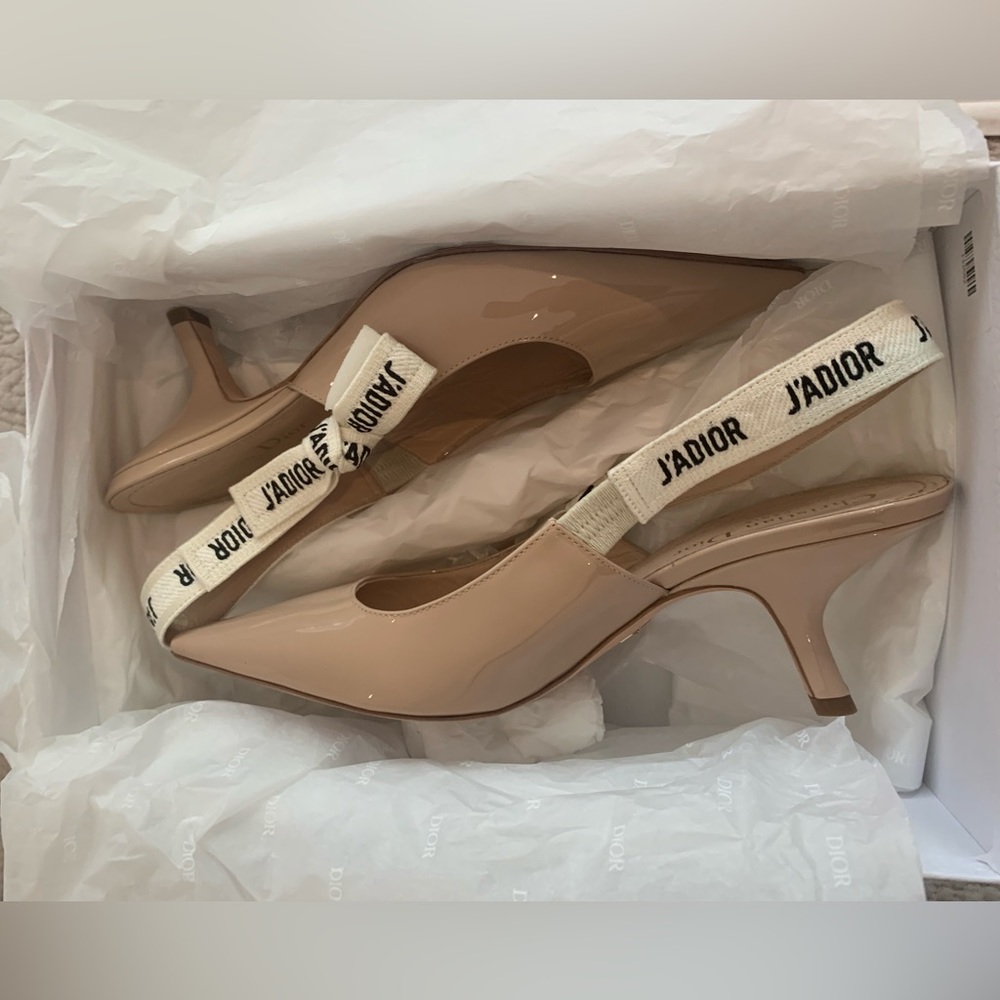 Christian Dior J’adior Slingback pump nude. Size 38 Excellent condition